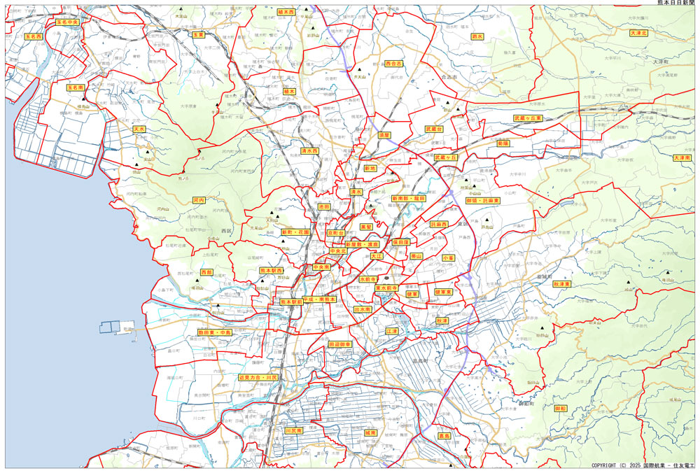 熊本市周辺